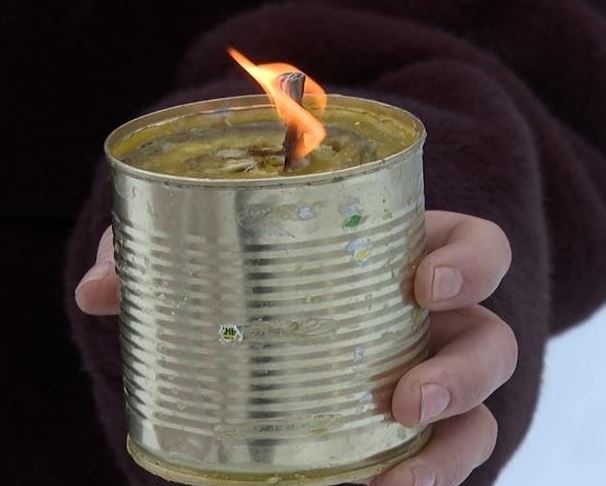 "Окопная свеча".